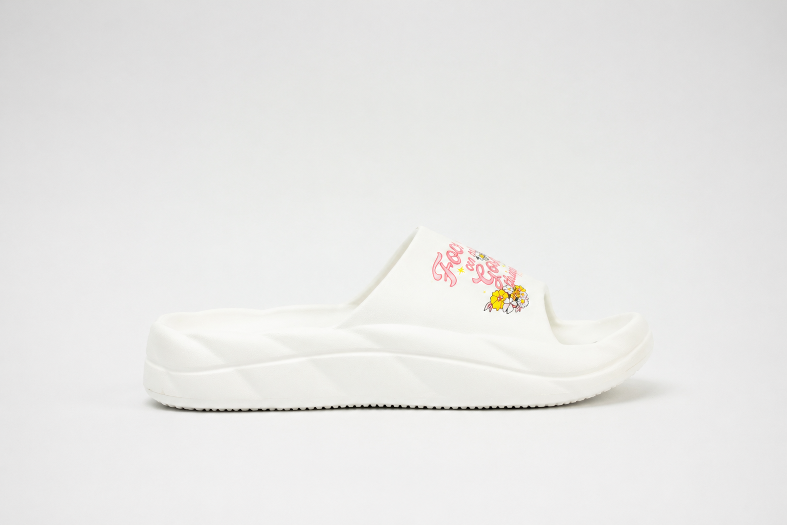 CLOGS | Sandales Message Floral
