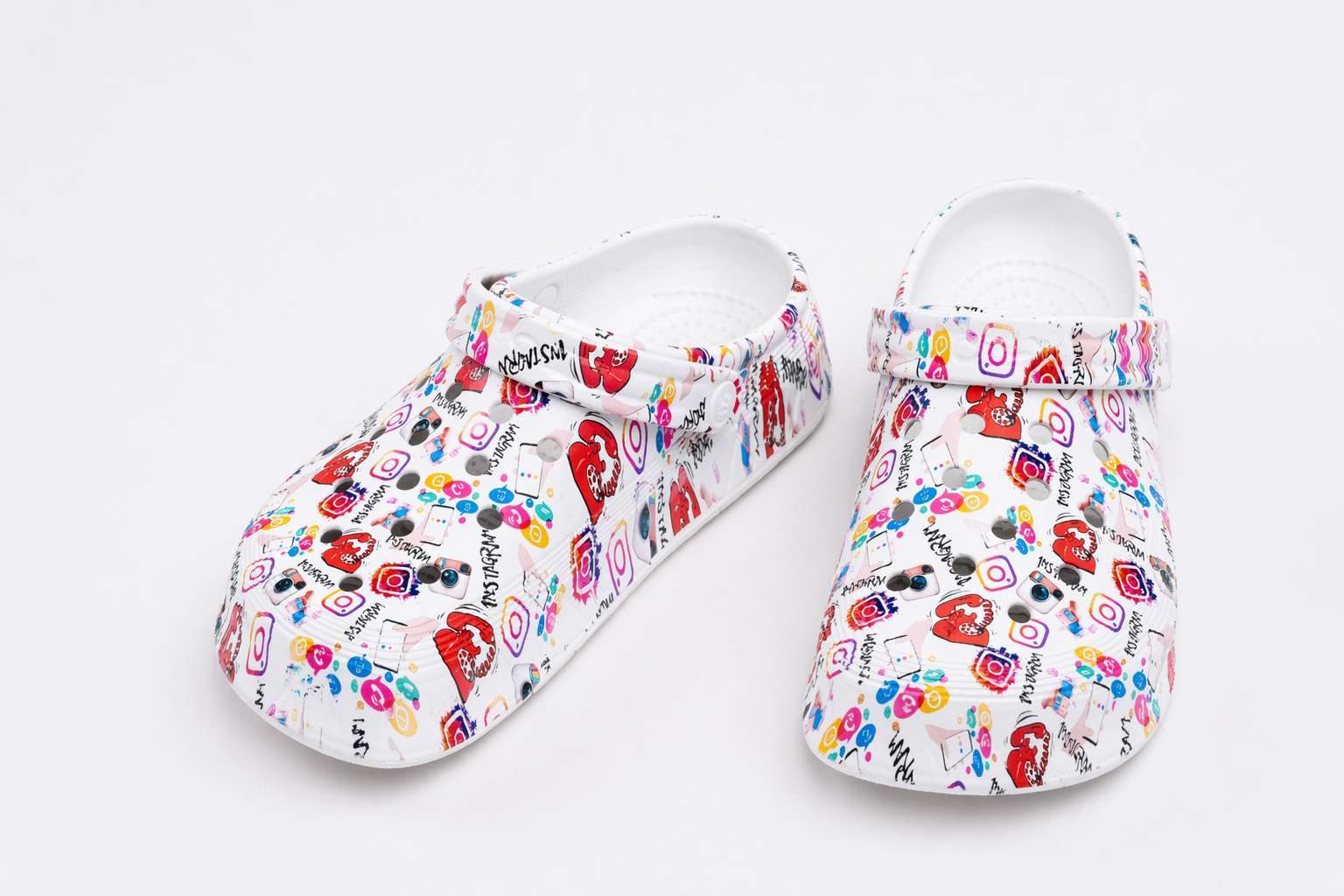 CLOGS | Sabots Motifs Réseaux Icônes